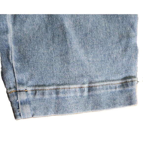 Talbots Sailor Jeans Straight Leg Cropped High Rise Light Wash Womens Size 8 - Picture 9 of 10